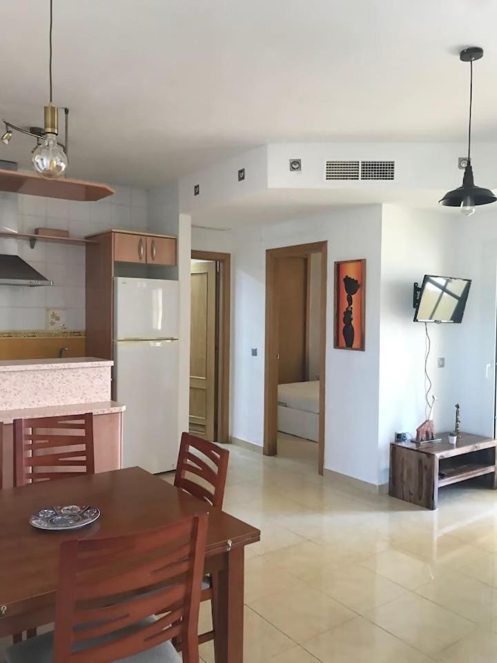 Апартаменты Espectacular Residencial En 1A Linea Con Piscina Бенахарафе Экстерьер фото