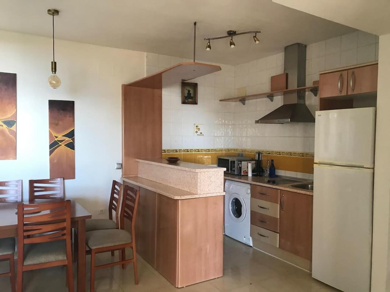 Апартаменты Espectacular Residencial En 1A Linea Con Piscina Бенахарафе Экстерьер фото