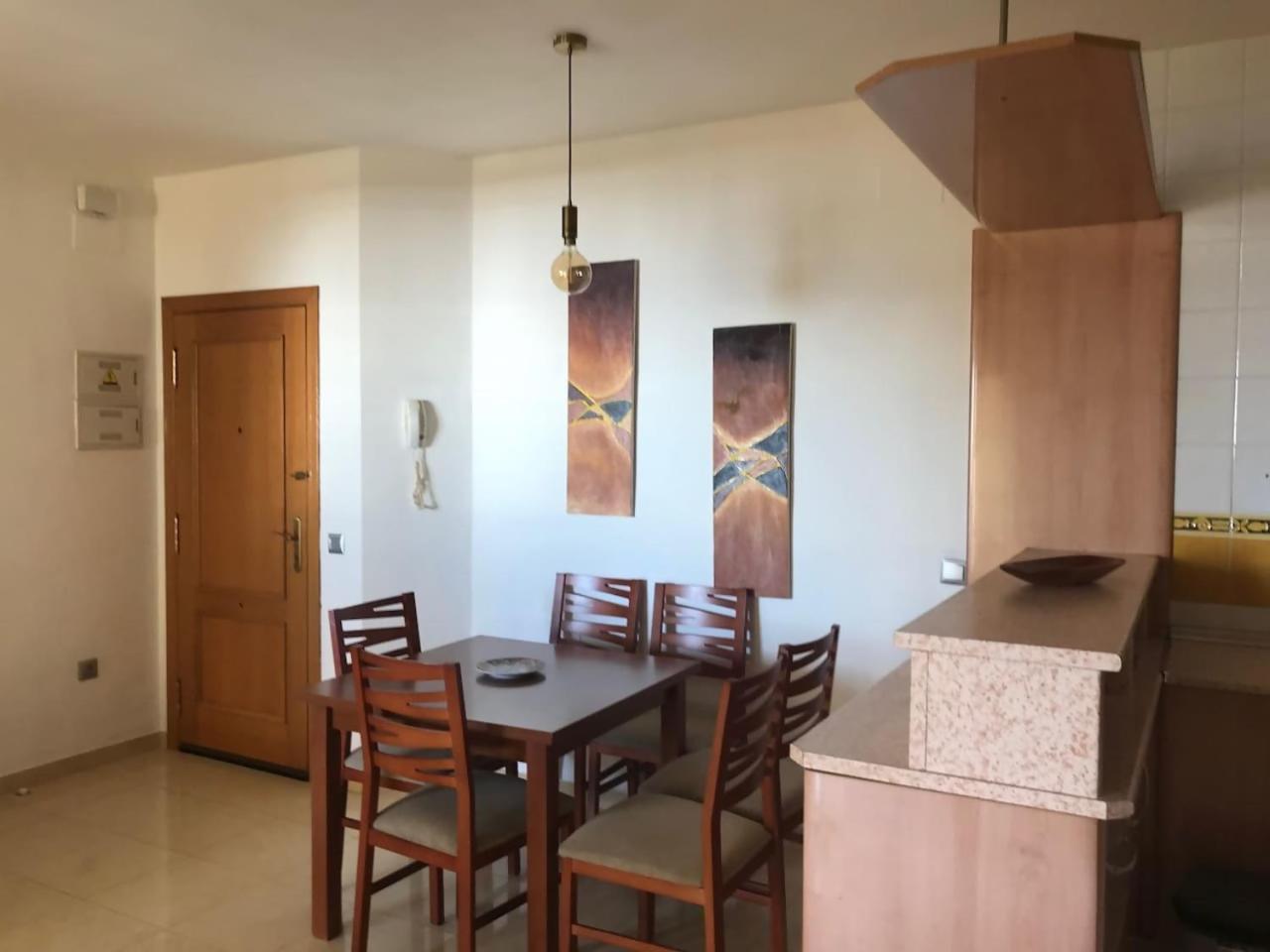 Апартаменты Espectacular Residencial En 1A Linea Con Piscina Бенахарафе Экстерьер фото